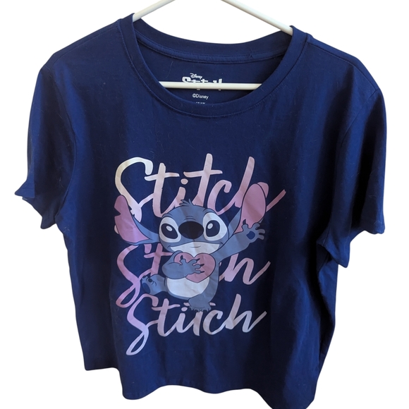 Disney Tops - Disney STITCH Women's XL Graphic Print Lilo & Stitch T-Shirt